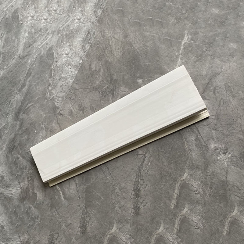 Su geçirmez SPC Aşınmaya Dayanıklı Süpürgelik Hattı Duvar Dekoratif Malzeme 12mm 15mm 24mm
