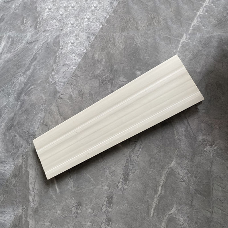 Su geçirmez SPC Aşınmaya Dayanıklı Süpürgelik Hattı Duvar Dekoratif Malzeme 12mm 15mm 24mm